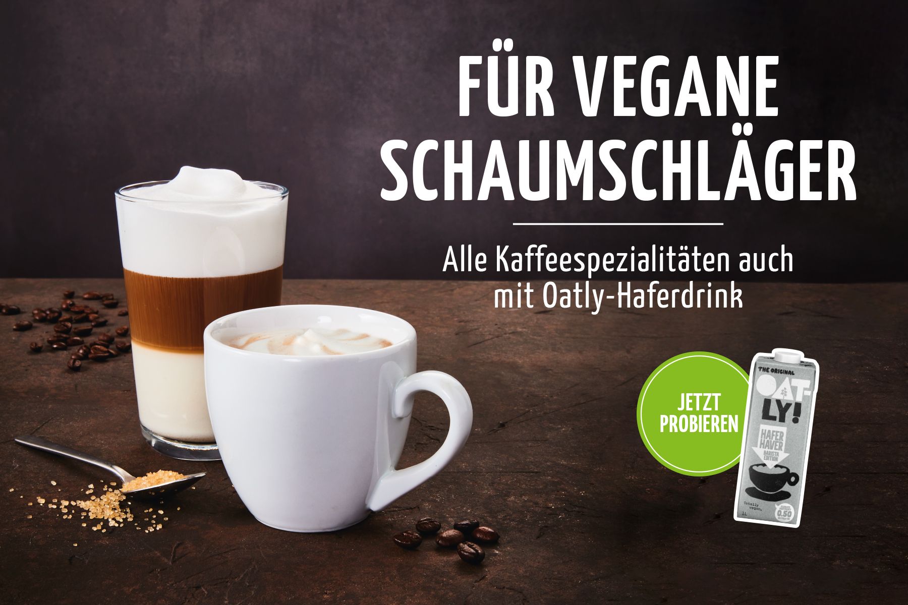 BackWerk x Oatly in Köln - Kaffee mit Haferdrink in sechs Kölner Filialen